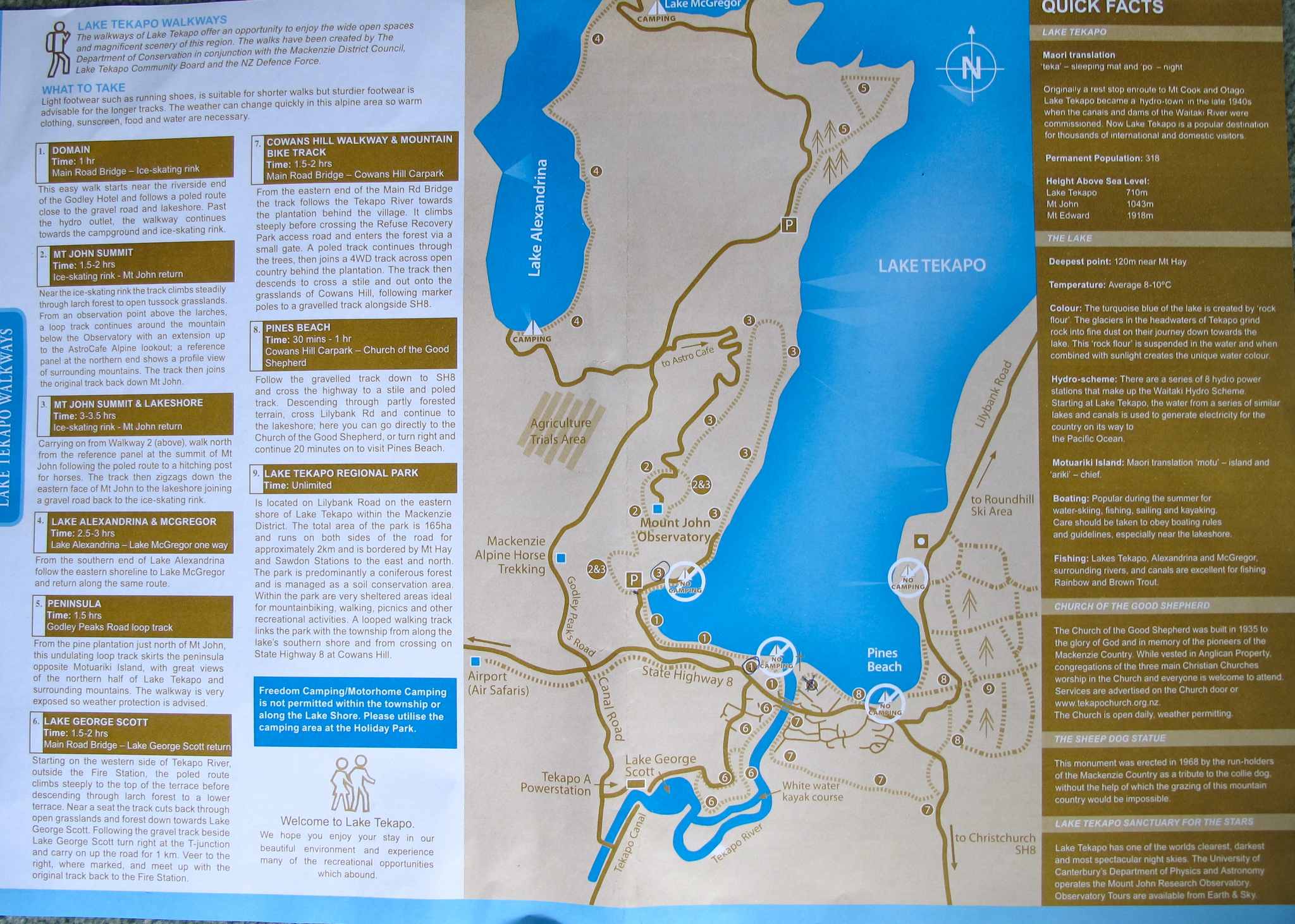 Lac Tekapo Paradis Pour Randonneurs En Nouvelle Z lande