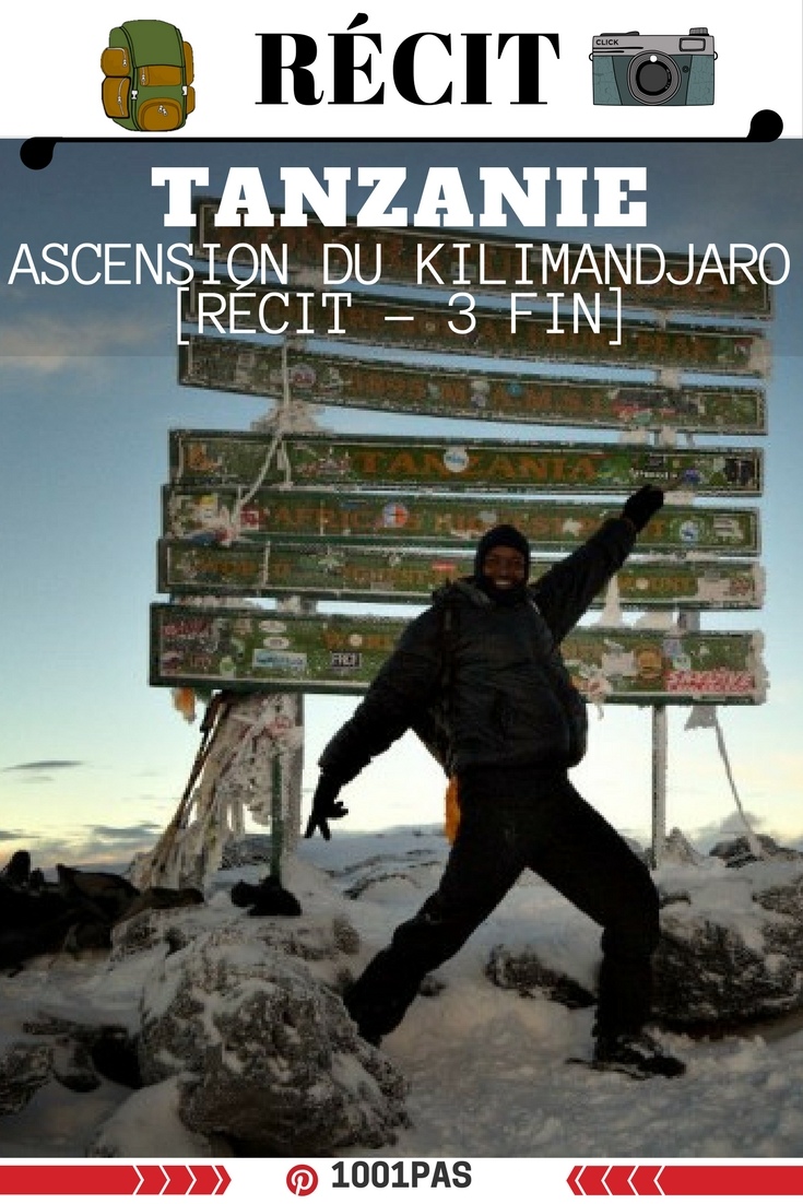 recit ascension kilimandjaro fin