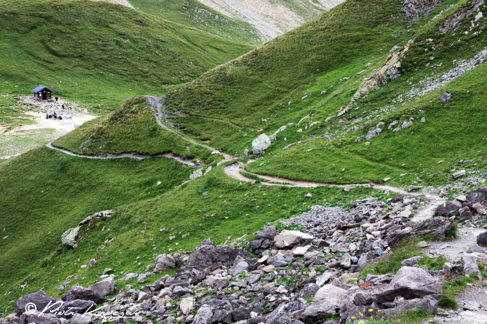 sentier de montagne